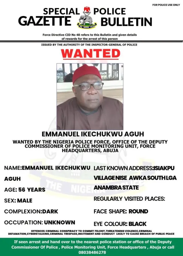 Police Declare Six Anambra Residents Wanted Over Alleged Criminal Offences