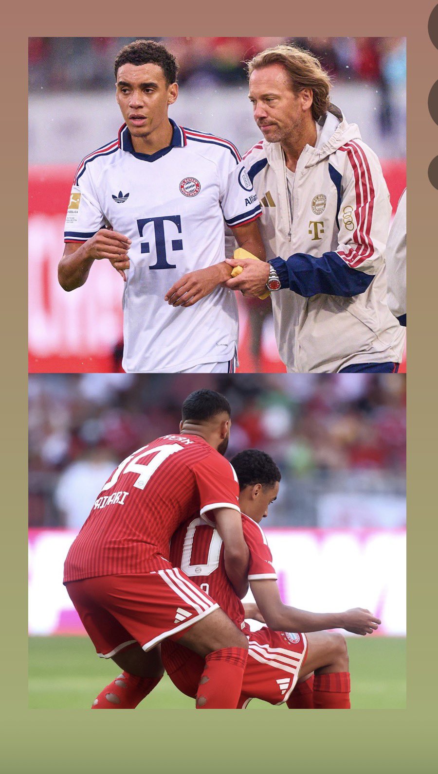 Bayern’s Musiala suffers second on-field collapse in three days