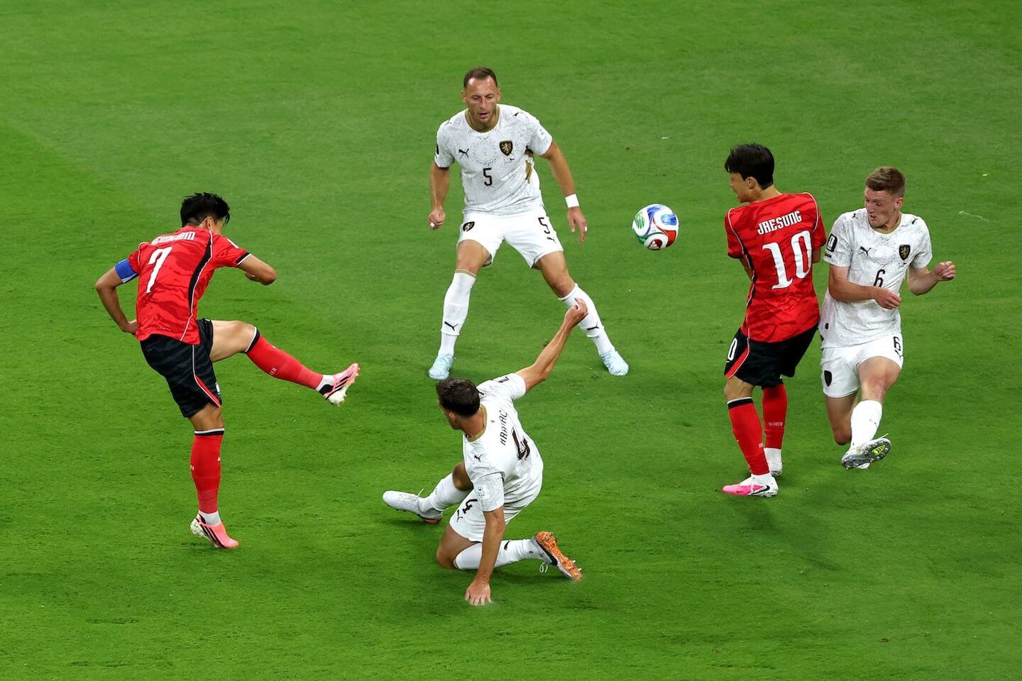 South Korea Won The Czech Republic National Team To Make A Strong World Cup Start
