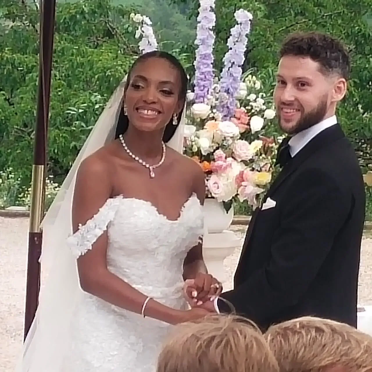 NDC Reps Candidate Wiper Attends Niece’s Wedding in France