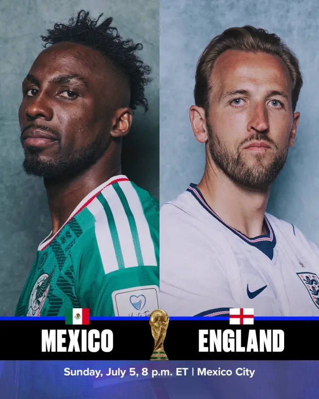 England, Mexico Set for World Cup Showdown as Brazil Face Norway