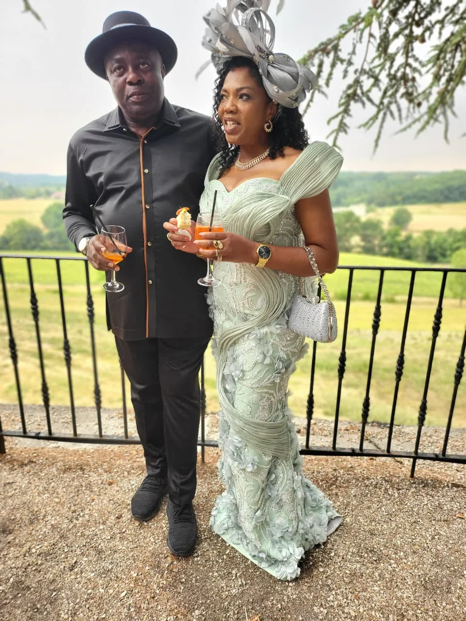 NDC Reps Candidate Wiper Attends Niece’s Wedding in France